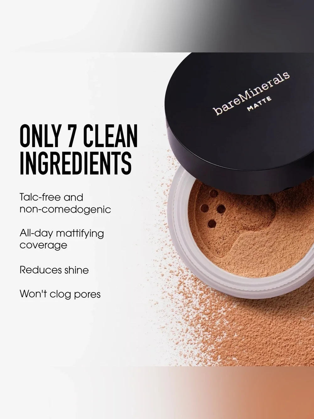 bareMinerals ORIGINAL Loose Mineral Powder Foundation SPF 15 Medium Beige 2g